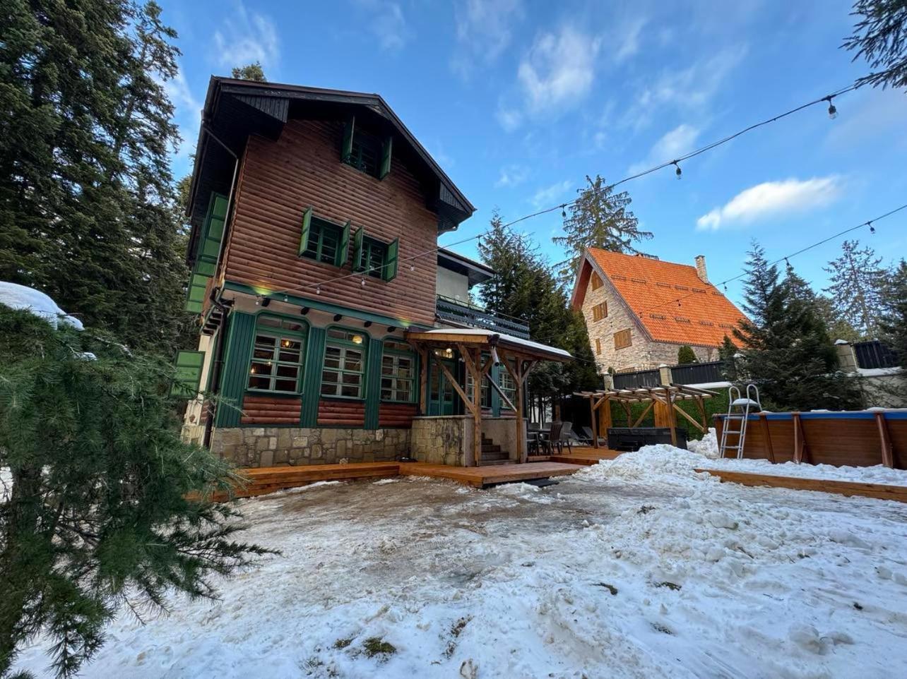 Villa Adis With Hot Pool & Jacuzzi By Bookvillabg Borovets Eksteriør billede