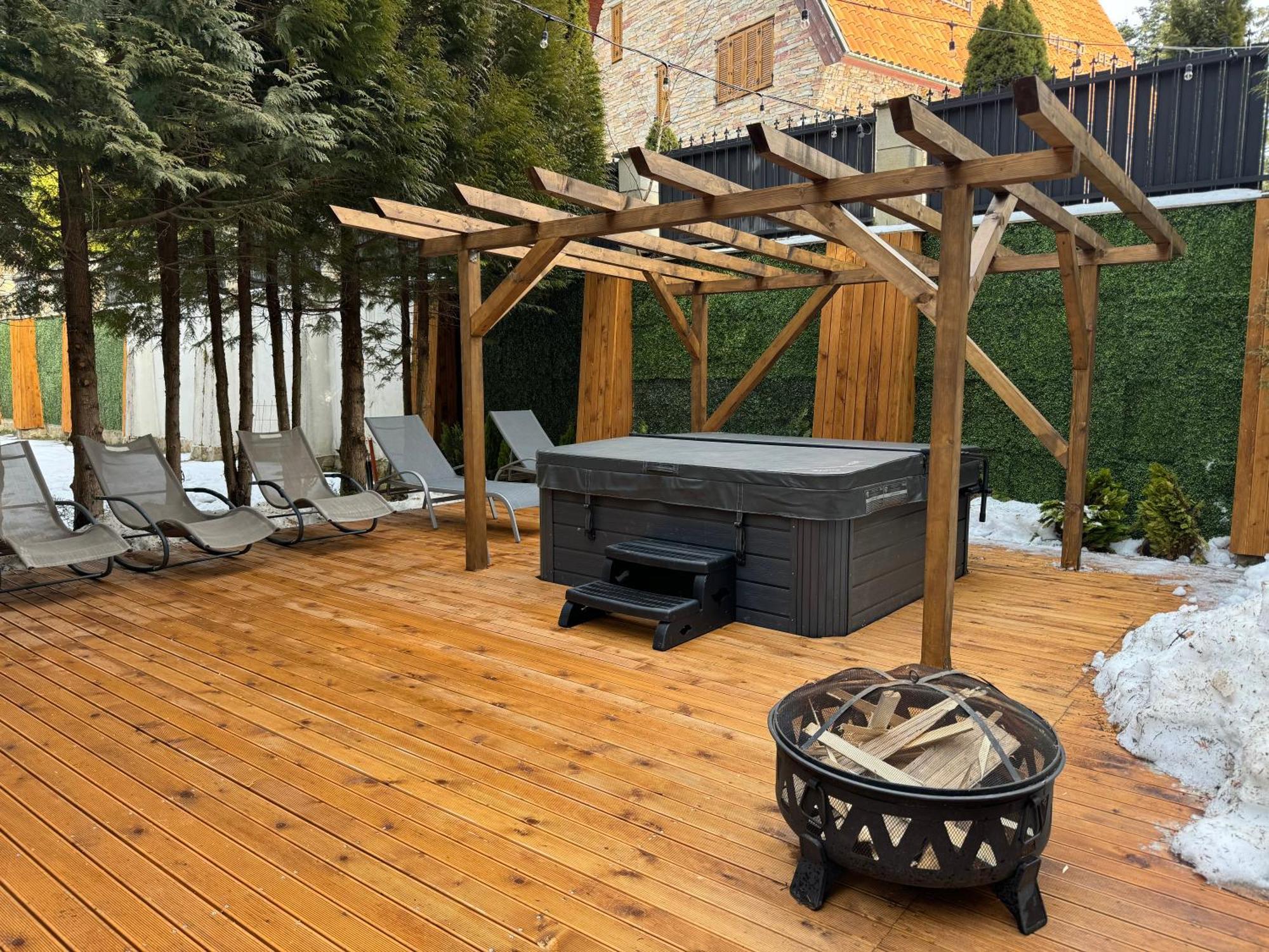 Villa Adis With Hot Pool & Jacuzzi By Bookvillabg Borovets Eksteriør billede